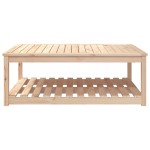 vidaXL Măsuță de grădină, 121x82,5x45 cm, lemn masiv de pin vidaXL Măsuță de grădină, 121x82,5x45 cm, lemn masiv de pin