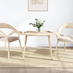 vidaXL Blat de masă, 100x50x2,5 cm, lemn masiv de pin, oval vidaXL Blat de masă, 100x50x2,5 cm, lemn masiv de pin, oval