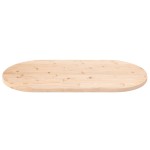 vidaXL Blat de masă, 90x45x2,5 cm, lemn masiv de pin, oval vidaXL Blat de masă, 90x45x2,5 cm, lemn masiv de pin, oval