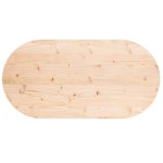 vidaXL Blat de masă, 90x45x2,5 cm, lemn masiv de pin, oval vidaXL Blat de masă, 90x45x2,5 cm, lemn masiv de pin, oval