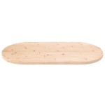 vidaXL Blat de masă, 100x50x2,5 cm, lemn masiv de pin, oval vidaXL Blat de masă, 100x50x2,5 cm, lemn masiv de pin, oval