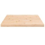 vidaXL Blat de masă, 50x50x2,5 cm, lemn masiv de pin, pătrat