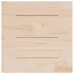 vidaXL Blat de masă, 70x70x2,5 cm, lemn masiv de pin, pătrat