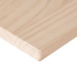 vidaXL Blat de masă, 70x70x2,5 cm, lemn masiv de pin, pătrat