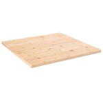 vidaXL Blat de masă pătrat din lemn masiv de pin 80x80x2,5 cm
