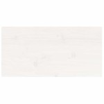 vidaXL Blat de masă alb 80x40x2,5 cm lemn masiv de pin dreptunghiular vidaXL Blat de masă alb 80x40x2,5 cm lemn masiv de pin dreptunghiular