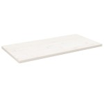 vidaXL Blat de masă alb 100x50x2,5 cm lemn masiv de pin dreptunghiular vidaXL Blat de masă alb 100x50x2,5 cm lemn masiv de pin dreptunghiular