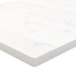 vidaXL Blat de masă alb 100x50x2,5 cm lemn masiv de pin dreptunghiular vidaXL Blat de masă alb 100x50x2,5 cm lemn masiv de pin dreptunghiular