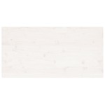 vidaXL Blat de masă alb 110x55x2,5 cm lemn masiv de pin dreptunghiular vidaXL Blat de masă alb 110x55x2,5 cm lemn masiv de pin dreptunghiular