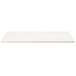vidaXL Blat de masă alb 100x60x2,5 cm lemn masiv de pin dreptunghiular vidaXL Blat de masă alb 100x60x2,5 cm lemn masiv de pin dreptunghiular