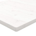 vidaXL Blat de masă alb 110x60x2,5 cm lemn masiv de pin dreptunghiular vidaXL Blat de masă alb 110x60x2,5 cm lemn masiv de pin dreptunghiular