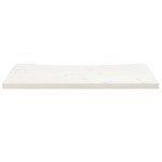 vidaXL Blat de birou, alb, 80x40x2,5 cm, lemn masiv de pin vidaXL Blat de birou, alb, 80x40x2,5 cm, lemn masiv de pin