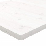 vidaXL Blat de birou, alb, 80x40x2,5 cm, lemn masiv de pin vidaXL Blat de birou, alb, 80x40x2,5 cm, lemn masiv de pin