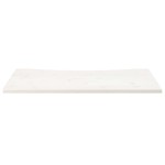 vidaXL Blat de birou, alb, 100x50x2,5 cm, lemn masiv de pin vidaXL Blat de birou, alb, 100x50x2,5 cm, lemn masiv de pin