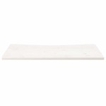 vidaXL Blat de birou, alb, 110x55x2,5 cm, lemn masiv de pin vidaXL Blat de birou, alb, 110x55x2,5 cm, lemn masiv de pin