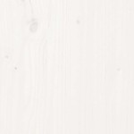 vidaXL Blat de birou, alb, 100x60x2,5 cm, lemn masiv de pin