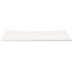 vidaXL Blat de birou, alb, 110x60x2,5 cm, lemn masiv de pin