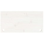 vidaXL Blat de birou, alb, 80x40x2,5 cm, lemn masiv de pin vidaXL Blat de birou, alb, 80x40x2,5 cm, lemn masiv de pin