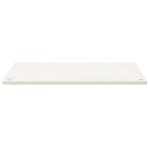 vidaXL Blat de birou, alb, 100x50x2,5 cm, lemn masiv de pin vidaXL Blat de birou, alb, 100x50x2,5 cm, lemn masiv de pin