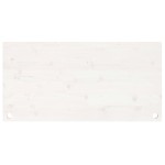 vidaXL Blat de birou, alb, 100x50x2,5 cm, lemn masiv de pin vidaXL Blat de birou, alb, 100x50x2,5 cm, lemn masiv de pin