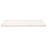 vidaXL Blat de birou, alb, 110x55x2,5 cm, lemn masiv de pin vidaXL Blat de birou, alb, 110x55x2,5 cm, lemn masiv de pin