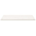 vidaXL Blat de birou, alb, 100x60x2,5 cm, lemn masiv de pin vidaXL Blat de birou, alb, 100x60x2,5 cm, lemn masiv de pin