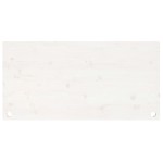 vidaXL Blat de birou, alb, 100x60x2,5 cm, lemn masiv de pin vidaXL Blat de birou, alb, 100x60x2,5 cm, lemn masiv de pin