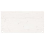 vidaXL Blat de birou, alb, 110x60x2,5 cm, lemn masiv de pin vidaXL Blat de birou, alb, 110x60x2,5 cm, lemn masiv de pin