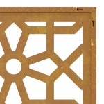 vidaXL Decor perete de grădină 105x55 cm design Maur oțel Corten vidaXL Decor perete de grădină 105x55 cm design Maur oțel Corten