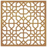 vidaXL Decor perete de grădină 55x55 cm, design maur, oțel Corten vidaXL Decor perete de grădină 55x55 cm, design maur, oțel Corten