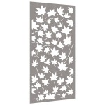 vidaXL Decor de perete 105x55 cm design frunze arțar oțel Corten vidaXL Decor de perete 105x55 cm design frunze arțar oțel Corten