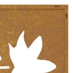 vidaXL Decor de perete 105x55 cm design frunze arțar oțel Corten vidaXL Decor de perete 105x55 cm design frunze arțar oțel Corten