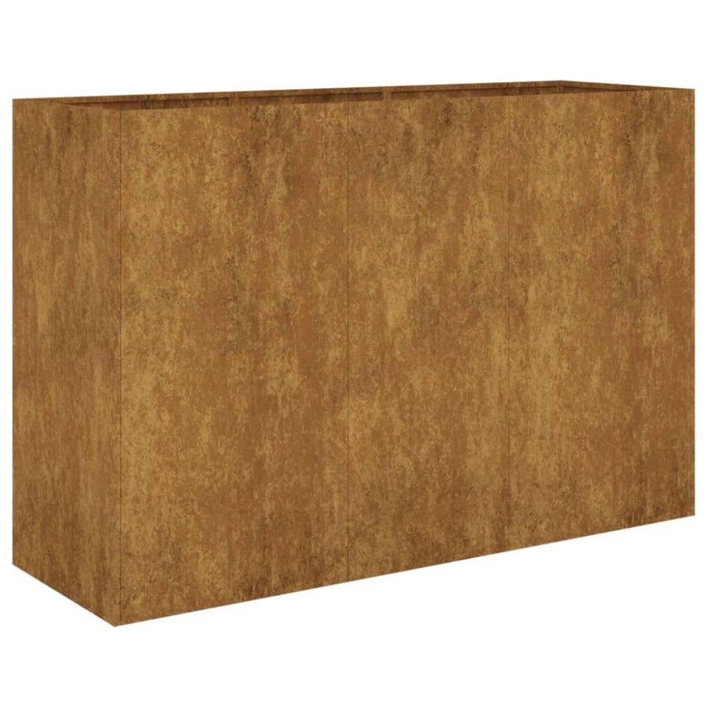 vidaXL Strat înălțat de grădină, 120x40x80 cm, oțel corten