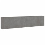 vidaXL Strat înălțat de grădină, 360x40x80 cm, oțel corten