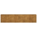 vidaXL Strat înălțat de grădină, 360x40x80 cm, oțel corten