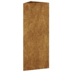 vidaXL Jardinieră de grădină, 30x26x75 cm, oțel corten vidaXL Jardinieră de grădină, 30x26x75 cm, oțel corten