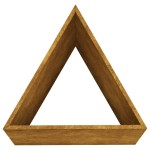 vidaXL Jardinieră de grădină, 40x34,5x75 cm, oțel corten vidaXL Jardinieră de grădină, 40x34,5x75 cm, oțel corten