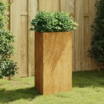 vidaXL Jardinieră de grădină, 50x43x75 cm, oțel corten vidaXL Jardinieră de grădină, 50x43x75 cm, oțel corten