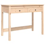 vidaXL Birou cu sertare, 100x50x78 cm, lemn masiv de pin vidaXL Birou cu sertare, 100x50x78 cm, lemn masiv de pin