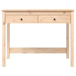 vidaXL Birou cu sertare, 100x50x78 cm, lemn masiv de pin vidaXL Birou cu sertare, 100x50x78 cm, lemn masiv de pin