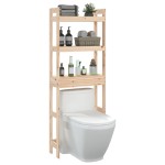 vidaXL Raft de toaletă, 63x26x171 cm, lemn masiv de pin vidaXL Raft de toaletă, 63x26x171 cm, lemn masiv de pin