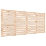 vidaXL Tăblie de pat pentru perete, 206x3x91,5 cm, lemn masiv de pin