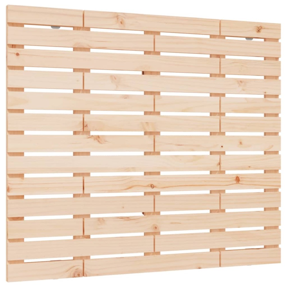 vidaXL Tăblie de pat pentru perete, 96x3x91,5 cm, lemn masiv de pin