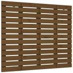 vidaXL Tăblie de pat pentru perete, maro miere, 96x3x91,5 cm, lemn pin vidaXL Tăblie de pat pentru perete, maro miere, 96x3x91,5 cm, lemn pin