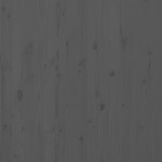 vidaXL Tăblie de pat pentru perete, gri, 146x3x91,5 cm, lemn masiv pin