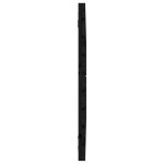 vidaXL Tăblie de pat pentru perete, negru, 106x3x63 cm, lemn masiv pin vidaXL Tăblie de pat pentru perete, negru, 106x3x63 cm, lemn masiv pin