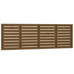 vidaXL Tăblie de pat pentru perete, maro miere, 206x3x63 cm, lemn pin vidaXL Tăblie de pat pentru perete, maro miere, 206x3x63 cm, lemn pin