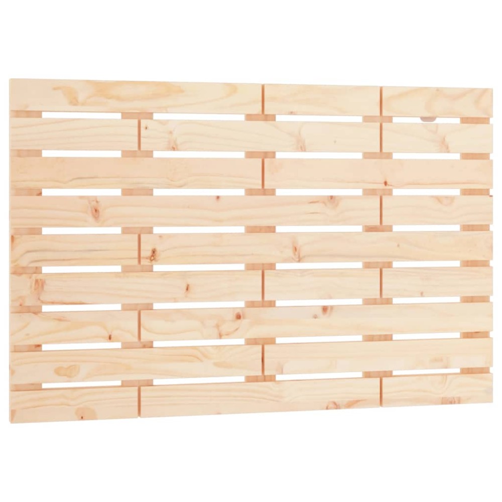 vidaXL Tăblie de pat pentru perete, 96x3x63 cm, lemn masiv de pin