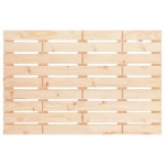 vidaXL Tăblie de pat pentru perete, 96x3x63 cm, lemn masiv de pin
