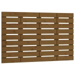 vidaXL Tăblie de pat pentru perete, maro miere, 96x3x63 cm, lemn pin vidaXL Tăblie de pat pentru perete, maro miere, 96x3x63 cm, lemn pin